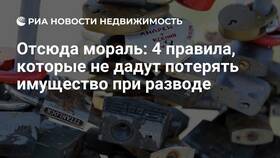 Как сохранить имущество при разводе в Борк
