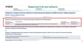 Как установить запрет на микрозаймы в Борк