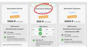 Как узнать свой тариф на МегаФоне в Борк
