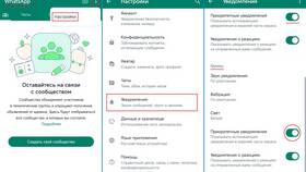 Почему нет уведомлений о сообщениях в WhatsApp в Борк