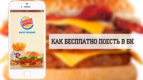 Способы получить бесплатное питание в Burger King в 2025 году в Борк