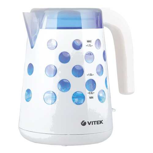 Чайник электрический Vitek VT-7048 W White/Blue в Борк