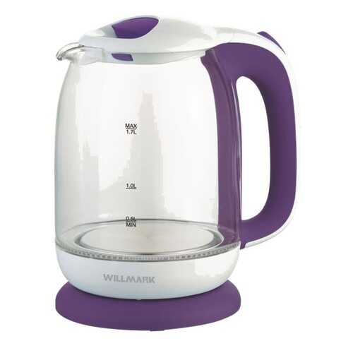 Чайник электрический Willmark WEK-1704G White/Violet в Борк