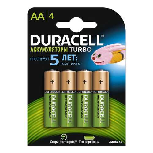 Аккумуляторная батарея Duracell HR6-4BL 4 шт в Борк