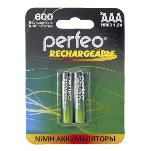 Аккумуляторная батарея Perfeo PF AAA600/2BL 2 шт в Борк