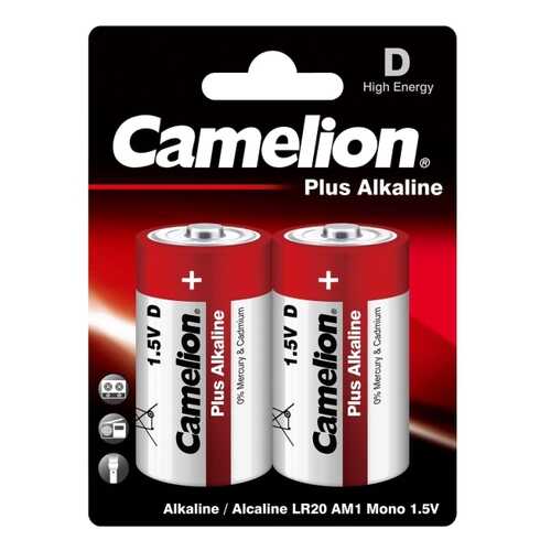 Батарейка Camelion LR20 Plus Alkaline BL-2 2 шт в Борк