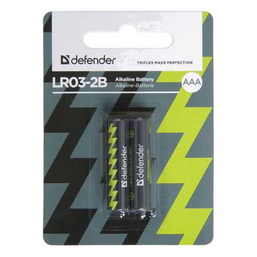 Батарейка Defender LR03-2B 56003 2 шт в Борк