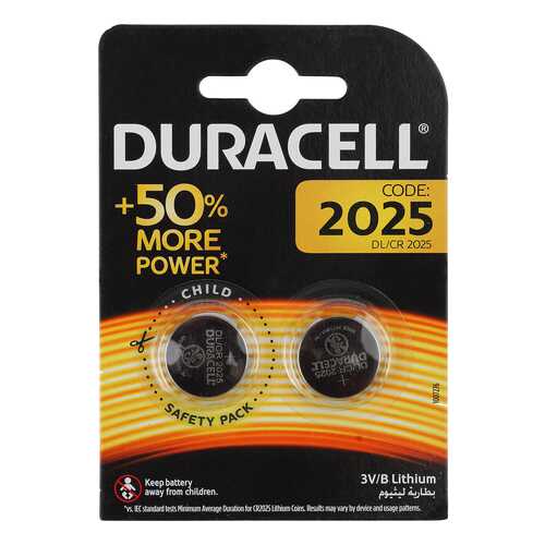 Батарейка Duracell CR2025-2BL 2 шт в Борк