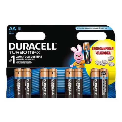 Батарейка Duracell Turbo Max LR6 8 шт в Борк