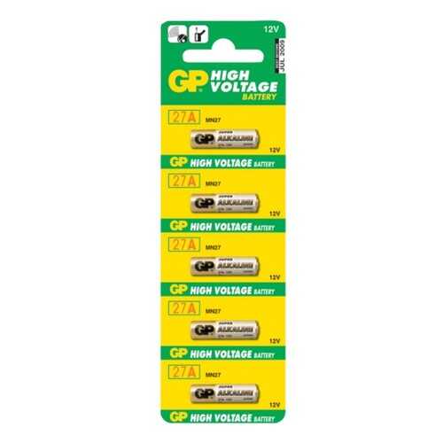 Батарейка GP Batteries Super Alkaline 27A 5 шт в Борк