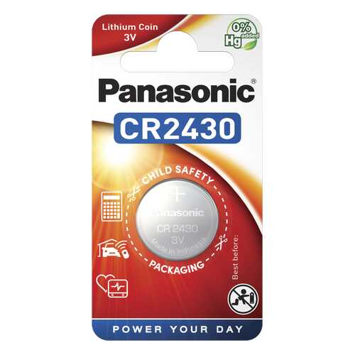 Батарейка Panasonic CR-2430EL/1B 1 шт в Борк