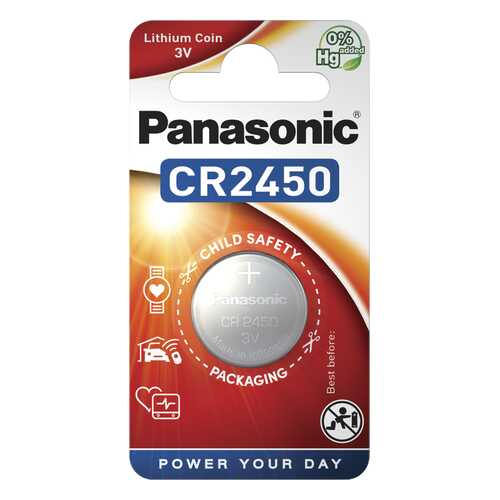 Батарейка Panasonic CR-2450EL/1B 1 шт в Борк