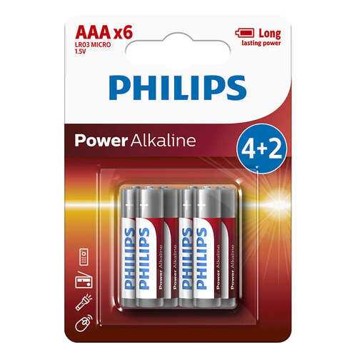 Батарейка Philips LR03P6BP/10 Power 6 шт в Борк