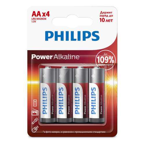 Батарейка Philips LR6P4B/51 Power 4 шт в Борк