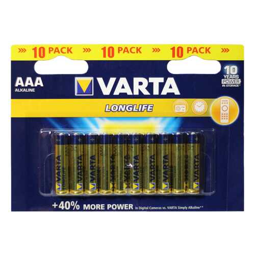 Батарейка Varta Longlife AAА 10 шт в Борк