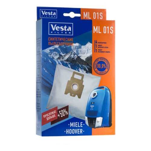 Пылесборник Vesta filter ML 01 S 4шт в Борк