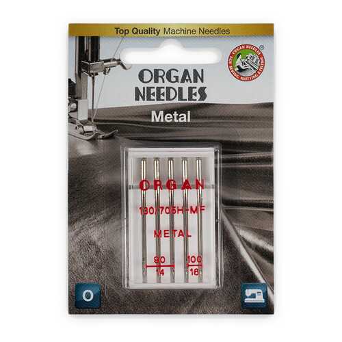 Иглы Organ металл.нити 5/90-100 Blister в Борк