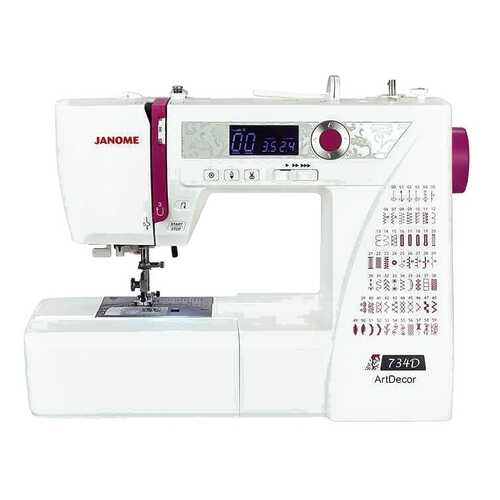 Швейная машина Janome ArtDecor 734D в Борк