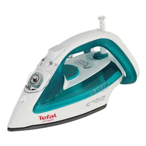 Утюг Tefal Ultragliss ECO FV4921E0 White/Cyan в Борк