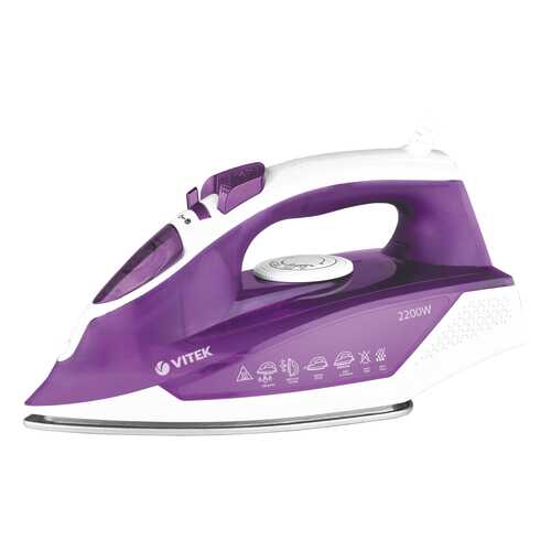 Утюг VITEK VT-8308 White/Purple в Борк