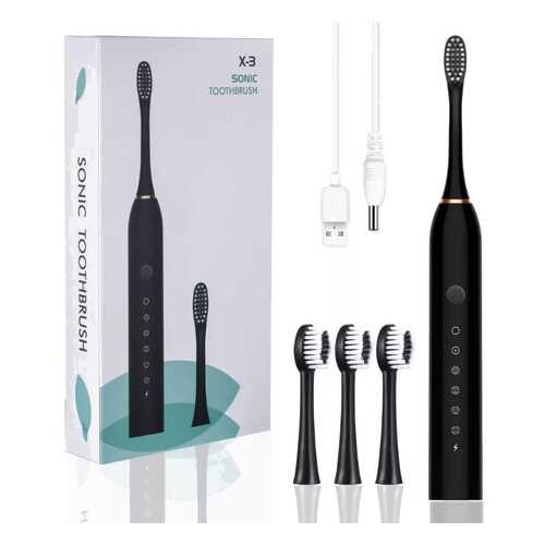 Электрическая зубная щетка Sonic Toothbrush X-3 Black в Борк