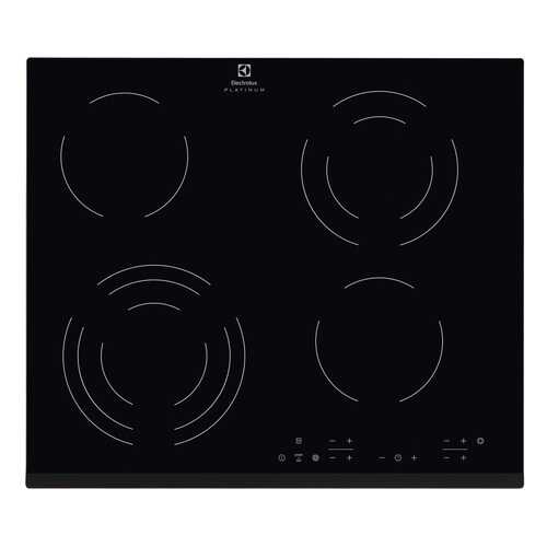 Встраиваемая варочная панель электрическая Electrolux CPE6433KF Black в Борк