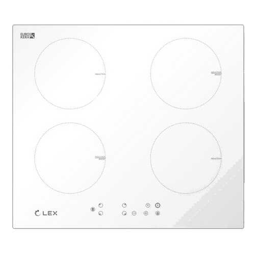 Встраиваемая варочная панель индукционная LEX EVI 640-1 WH White в Борк